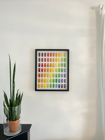 Porsche 911 Art | Colorway Rainbow | 40x50cm