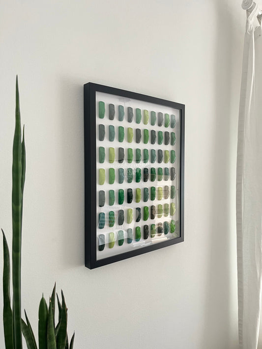 Porsche 911 Art | Green Dotted | 40x50cm