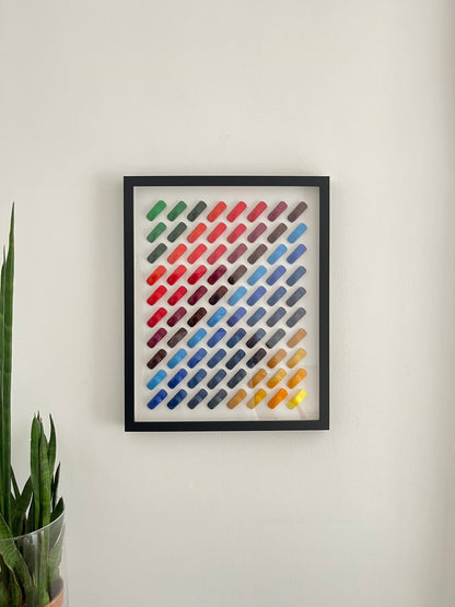 Porsche 911 Art | Colorway Diagonally | 40x50cm