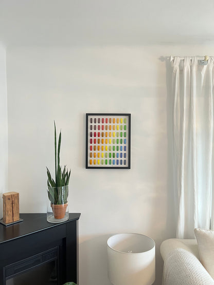 Porsche 911 Art | Colorway Rainbow | 40x50cm