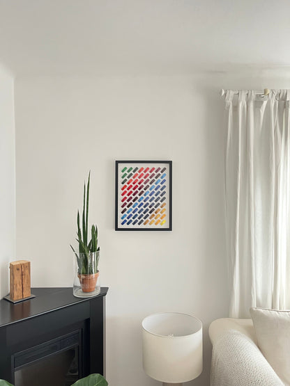 Porsche 911 Art | Colorway Diagonally | 40x50cm