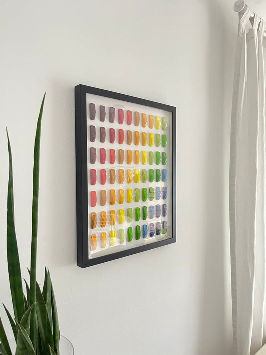 Porsche 911 Art | Colorway Rainbow | 40x50cm