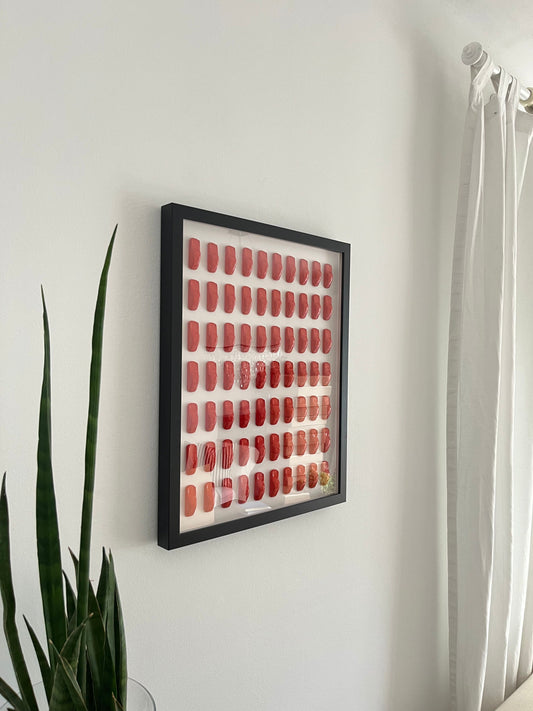 Porsche 911 Art | Blood Orange | 40x50cm