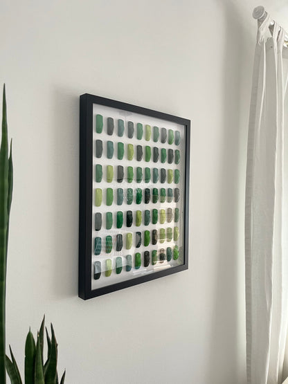 Porsche 911 Art | Green Dotted | 40x50cm