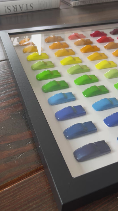 Porsche 911 Art | Colorway Rainbow | 40x50cm